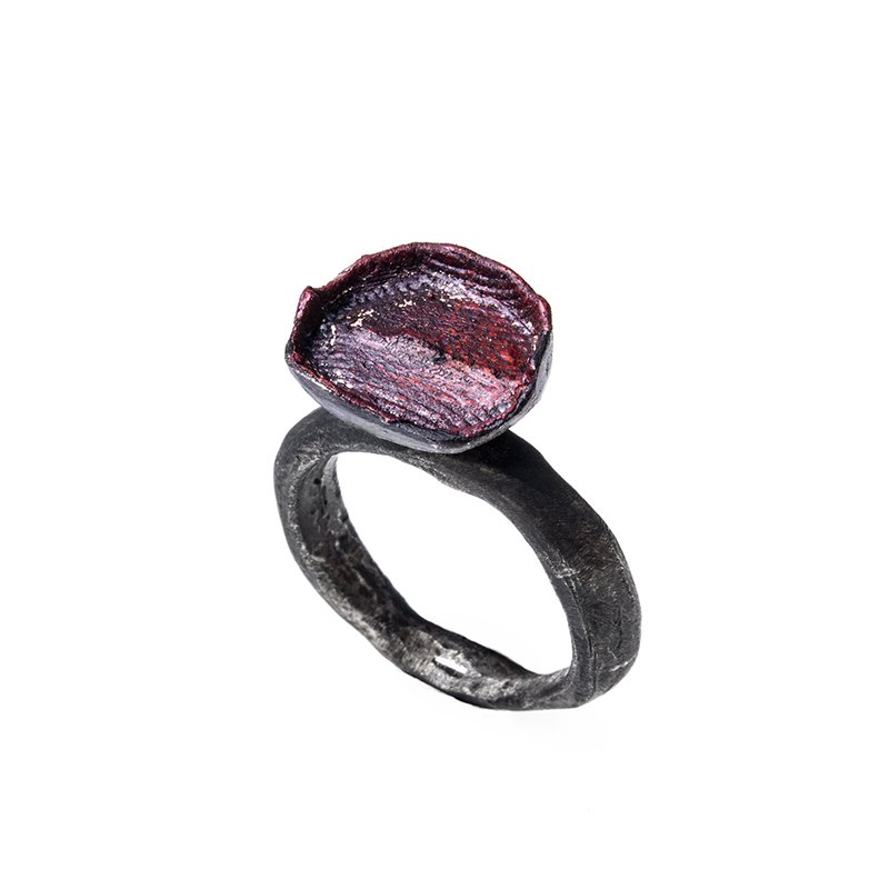 Anello Caldera Anello caldera vulcano rosso